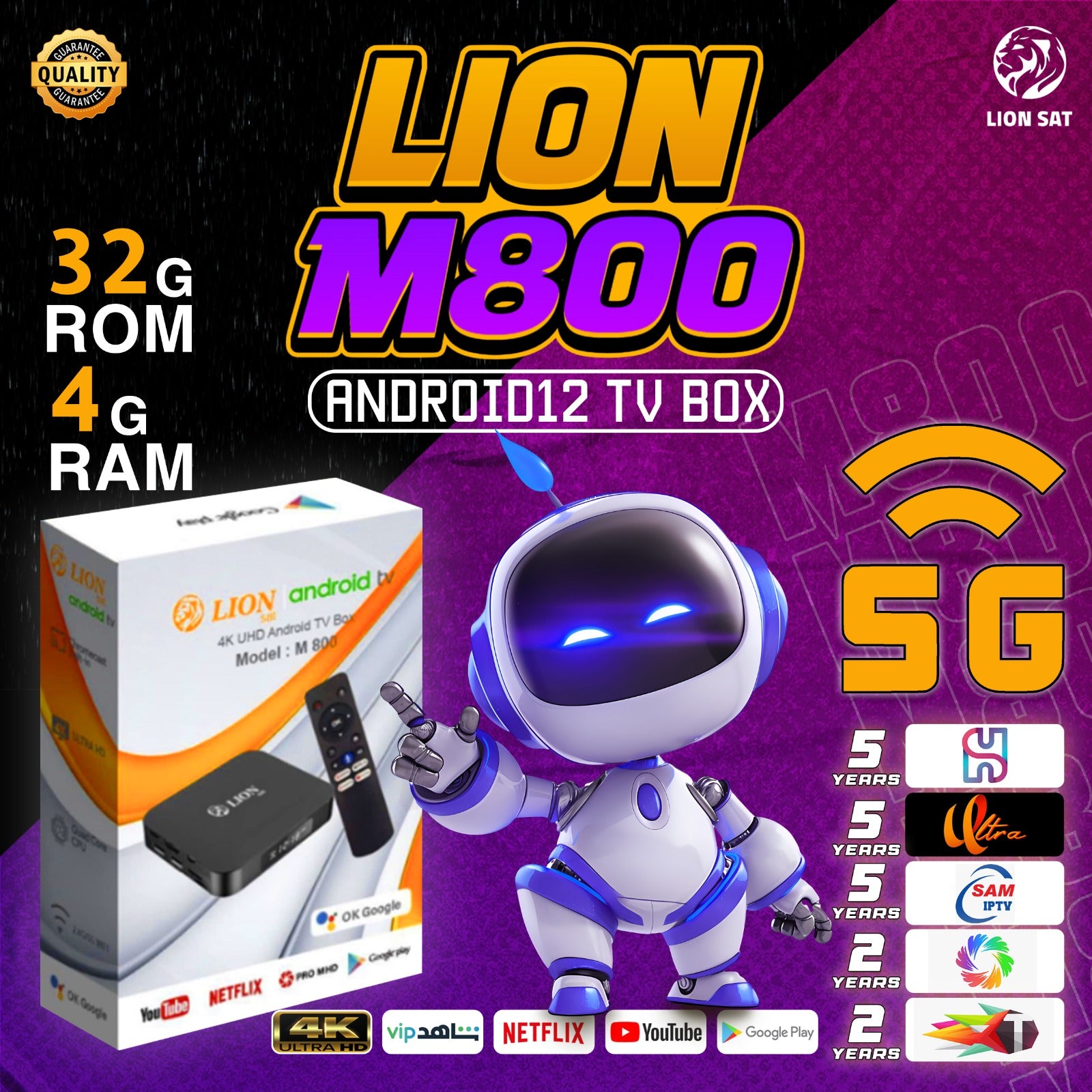 LION M800